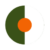 Green-White-Orange